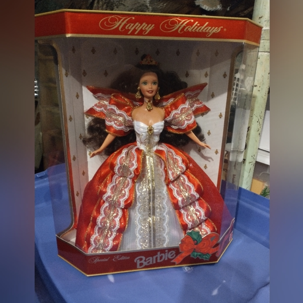 1997 Holiday Barbie 10th Anniversary Edition